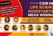 CSIR NET Life Science KICK-STARTER Webinar: Igniting Success in 2024!