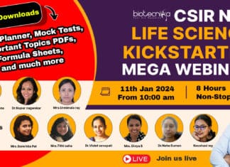 CSIR NET Life Science KICK-STARTER Webinar: Igniting Success in 2024!