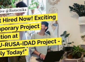 "Get Hired Now! Exciting Temporary Project Position at MKU-RUSA-IDAD Project - Apply Today!"