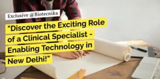 "Discover the Exciting Role of a Clinical Specialist - Enabling Technology in New Delhi!"