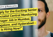 "Apply for the Exciting Senior Specialist Central Monitoring Manager Job in Mumbai, Bangalore, and Hyderabad - J&J is Hiring Now!"