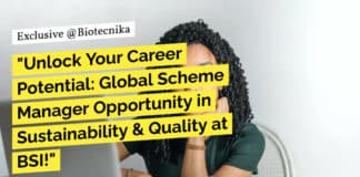 "Unlock Your Career Potential: Global Scheme Manager Opportunity in Sustainability & Quality at BSI!"