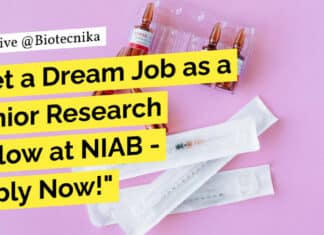 "Get a Dream Job as a Senior Research Fellow at NIAB - Apply Now!"