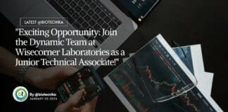 Freshers Biotech Job in Bangalore