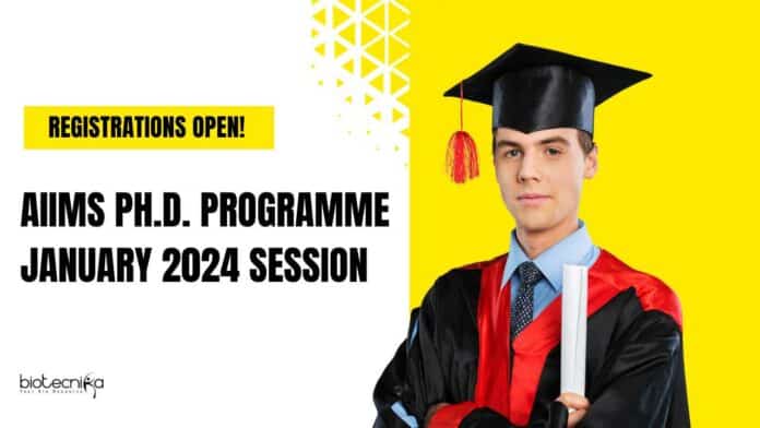 AIIMS 2024 PhD Admission