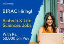 BIRAC Hiring