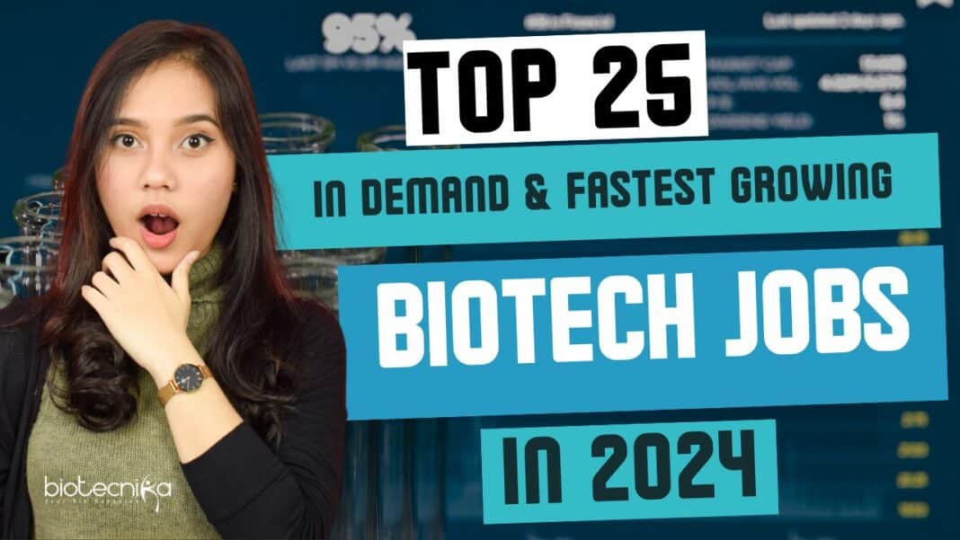 Top 25 Most In Demand Biotech Jobs