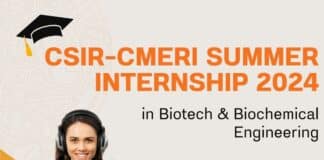 CSIR-CMERI Summer Internship 2024