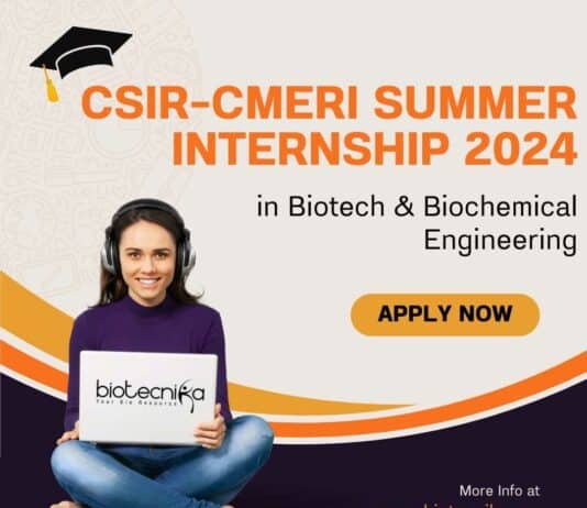 CSIR-CMERI Summer Internship 2024