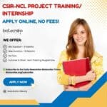 CSIR-NCL Project Training (1)