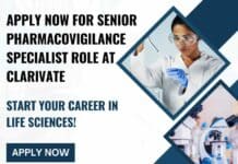 Clarivate Pharmacovigilance Specialist Role