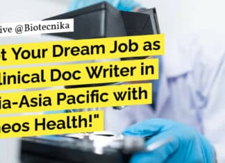 "Get Your Dream Job as a Clinical Doc Writer in India-Asia Pacific with Syneos Health!"