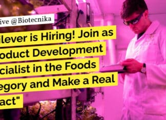 "Unilever is Hiring! Join as a Product Development Specialist in the Foods Category and Make a Real Impact"