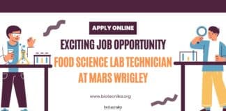 Food Science Lab Technician