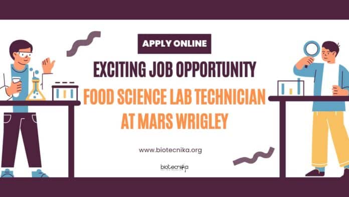 Food Science Lab Technician