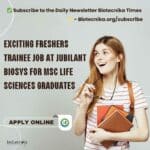 Freshers Trainee Job