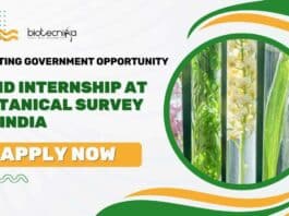 Govt BSI Student Internship