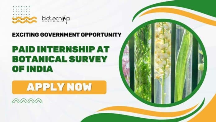 Govt BSI Student Internship