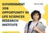 Government Job Opportunity in Life Sciences Research Institute – Attend Walk-In Govt ILS Bioinformatics JRF