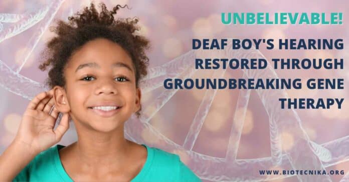 Groundbreaking Gene Therapy Restores