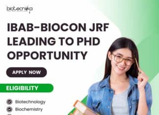 IBAB-Biocon JRF Leading to PhD Opportunity - Life Sciences Apply Now