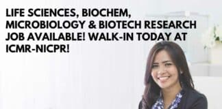 ICMR-NICPR BTech Biotech