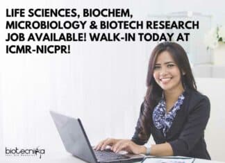 ICMR-NICPR BTech Biotech