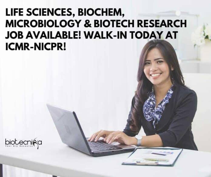 ICMR-NICPR BTech Biotech