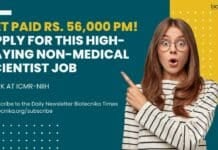 ICMR-NIIH Non-Medical High-Pay