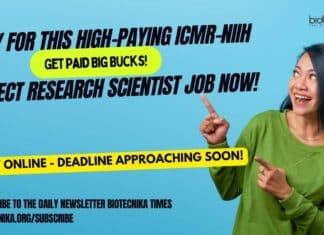 ICMR-NIIH Project Research Scientist Job