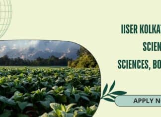 IISER Kolkata Plant Sciences