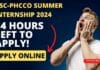 IISc-PHCCO Summer Internship 2024 – 24 Hours Left To Apply Online! IISc-PHCCO Summer Internship 2024