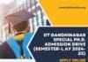 IIT Gandhinagar Special Ph.D. Admission Drive (Semester-I, AY 2024-25), Apply Online IIT Gandhinagar Special Ph.D. Admission