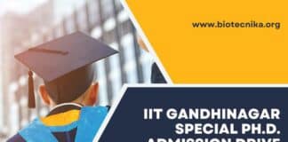 IIT Gandhinagar Special Ph.D. Admission