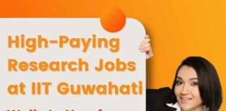 IIT Guwahati R&D Project Jobs