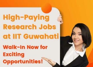 IIT Guwahati R&D Project Jobs