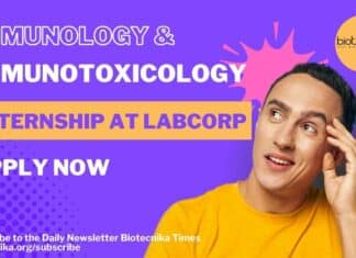 Immunology & Immunotoxicology Internship