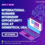 International Summer Internship Opportunity