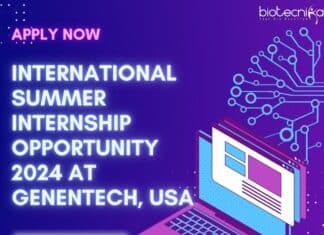 International Summer Internship Opportunity