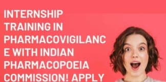 Internship Programme in Pharmacovigilance