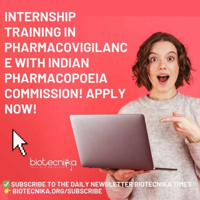 Internship Programme in Pharmacovigilance