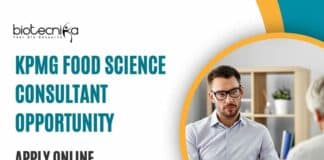 KPMG Food Science Consultant