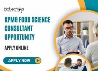 KPMG Food Science Consultant