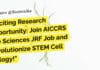 Exciting Research Opportunity: Join AICCRS Life Sciences JRF Job and Revolutionize STEM Cell Biology! "Exciting Research Opportunity: Join AICCRS Life Sciences JRF Job and Revolutionize STEM Cell Biology!"