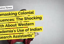 Western academia "Unmasking Colonial Influences: The Shocking Truth About Western Academia's Use of Indian Research Assistants"