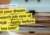 "Get your dream research job now at NIPGR - Apply before it's too late!"