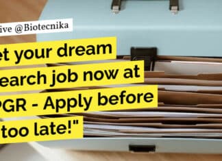 "Get your dream research job now at NIPGR - Apply before it's too late!"