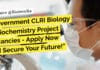 Government CLRI Biology & Biochemistry Project Vacancies – Apply Now and Secure Your Future! "Government CLRI Biology & Biochemistry Project Vacancies - Apply Now and Secure Your Future!"