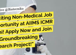 "Exciting Non-Medical Job Opportunity at AIIMS ICMR Delhi! Apply Now and Join the Groundbreaking Research Project!"