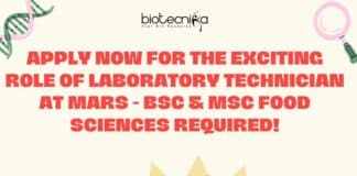 Mars Lab Tech Jobs